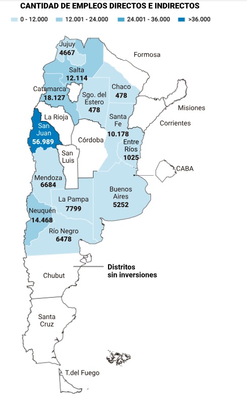 
San Juan lidera la transformación del mapa laboral bajo el RIGI
