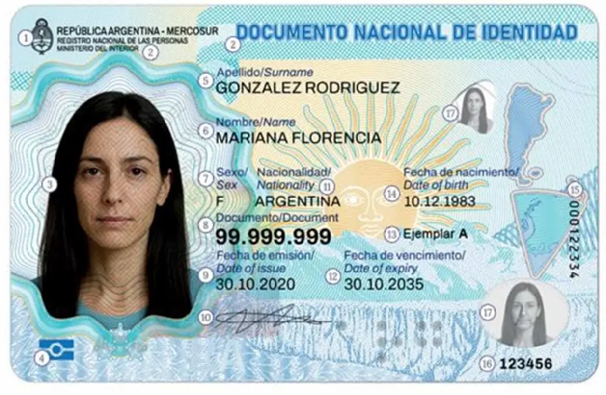 Comenzó a circular el nuevo DNI electrónico en Entre Ríos