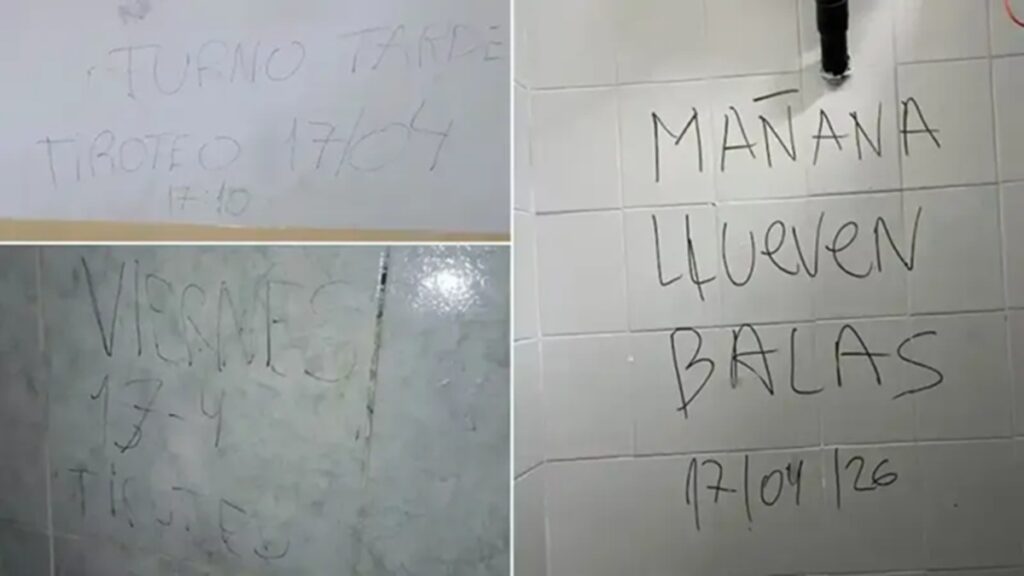 amenazas escuelas