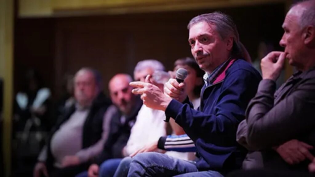Máximo Kirchner en Santa Fe