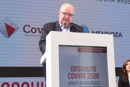 El presidente de la Corporación Vitivinícola Argentina (Coviar), Fabián Ruggeri