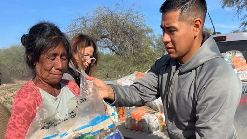 Entregan asistencia alimentaria a comunidades originarias de Salta