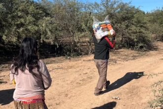 Entregan asistencia alimentaria a comunidades originarias de Salta