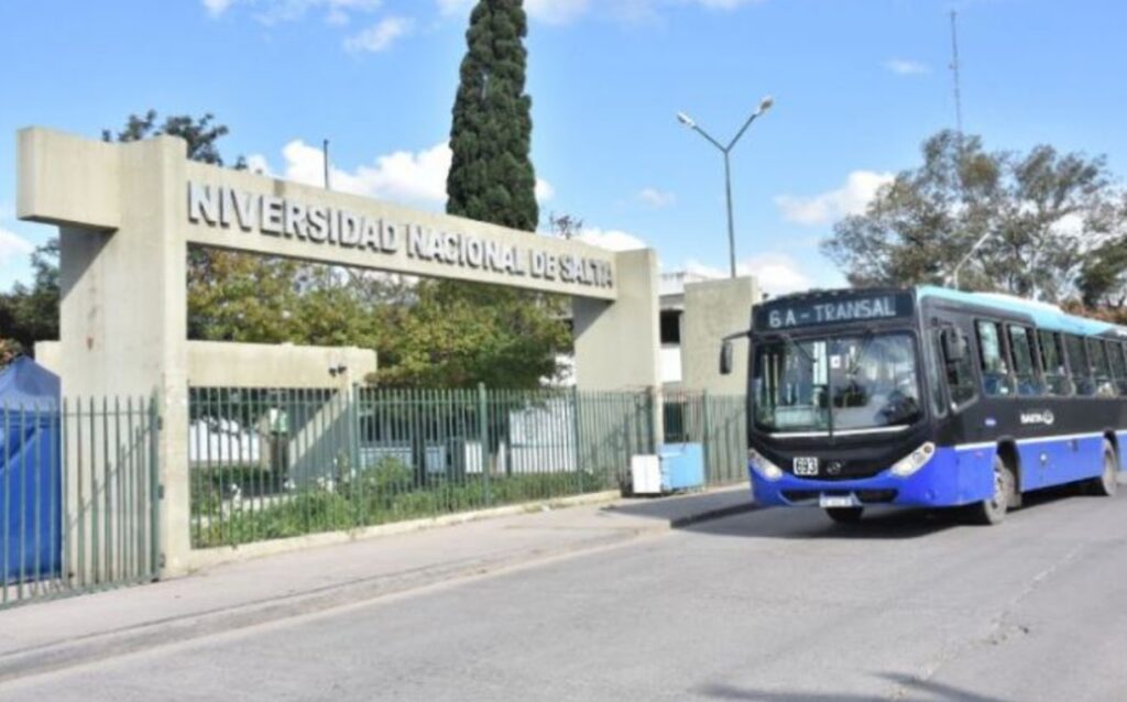 Transporte público en Salta