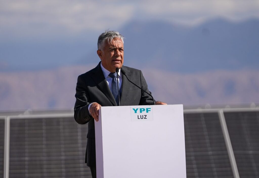 Mendoza inauguró el parque solar con mayor capacidad instalada del país