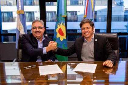 Martín Llaryora Axel Kicillof