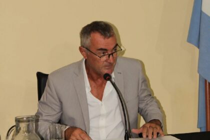 Luis Gaioli, intendente de Hernández