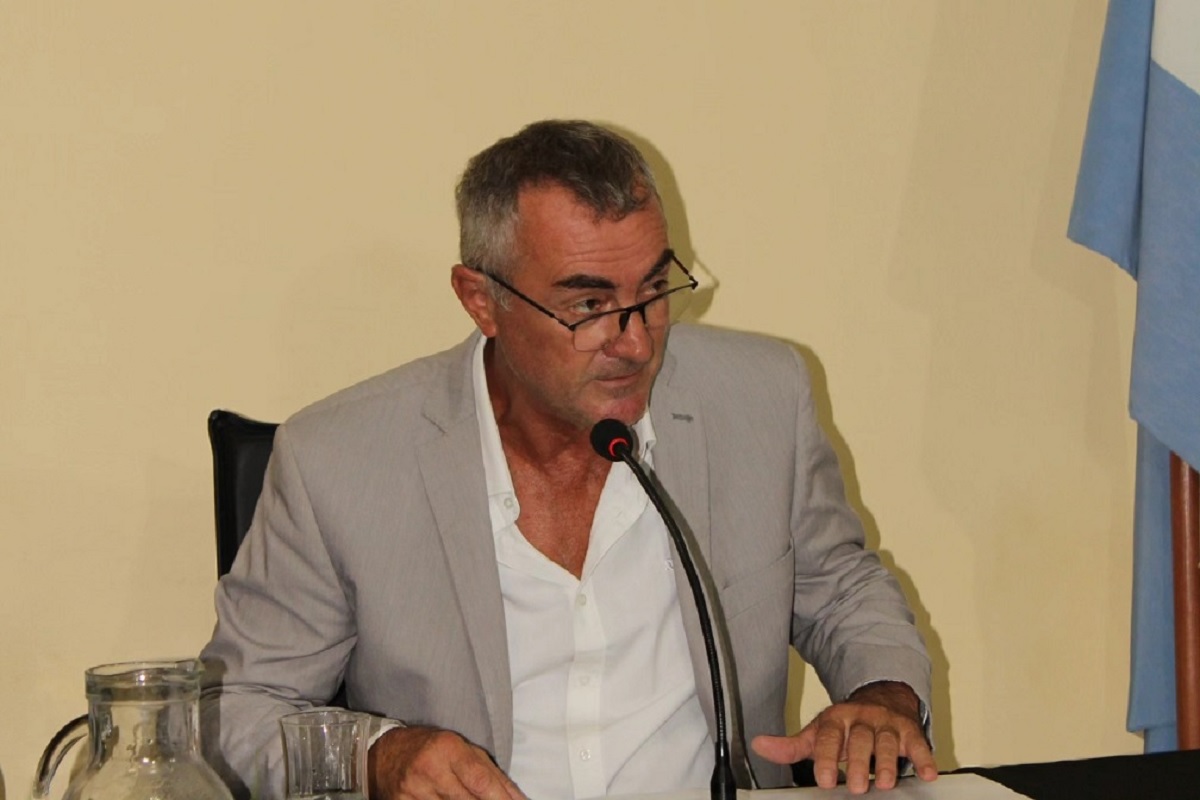 Luis Gaioli, intendente de Hernández