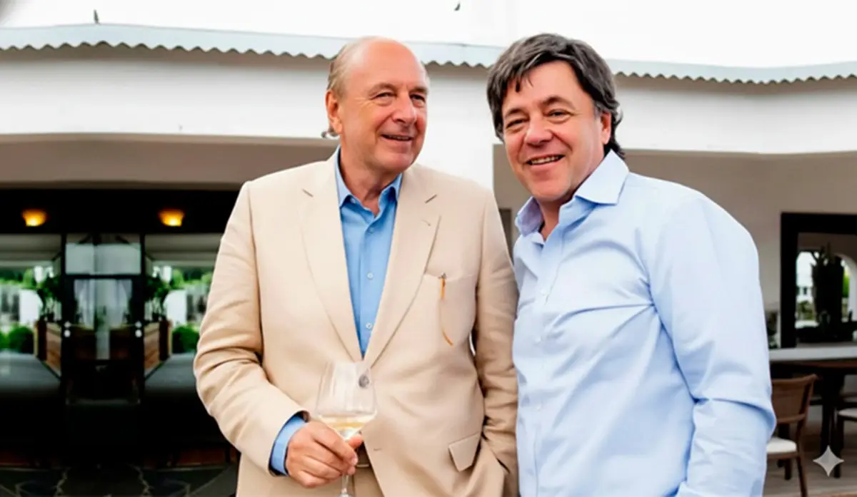 José Luis Manzano Gustavo Scaglione