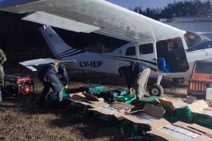 narcotráfico. avioneta. Santa Fe