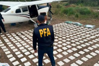 narcotráfico. avioneta. Santa Fe
