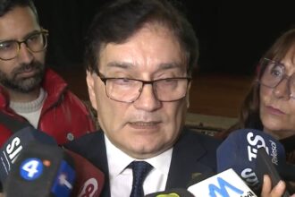 El presidente de la Corte de Justicia, Daniel Olivares Yapur