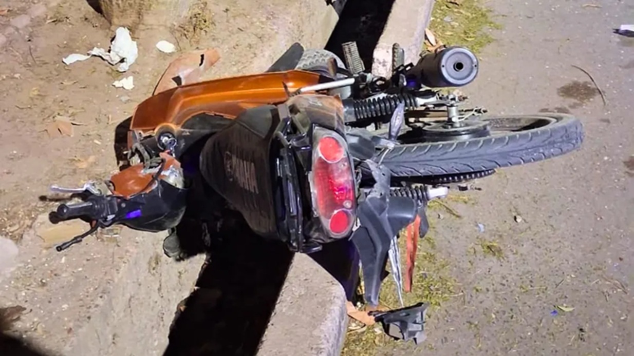 Accidente en Moto en Mendoza