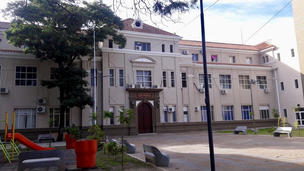 El hospital Interzonal de Niños "Eva Perón"