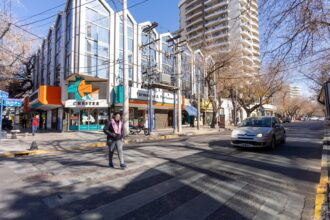 Calle Hipólito Yrigoyen de Mendoza