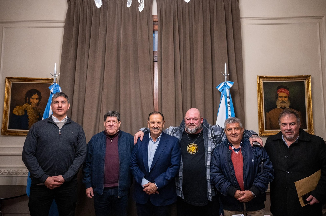 La CGT respaldó la vuelta de los Chachos en La Rioja