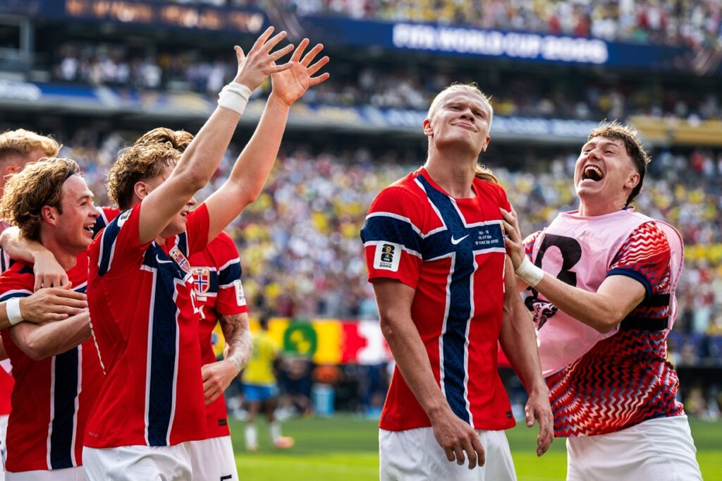 Noruega le ganó a Brasil