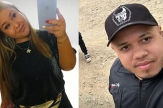 Paula Espinoza y el femicida Samuel Andrés Capellán