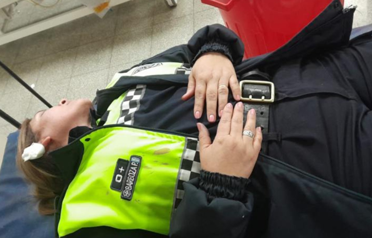 Dos policías de Tucumán resultaron heridos en los festejos por el partido de Argentina