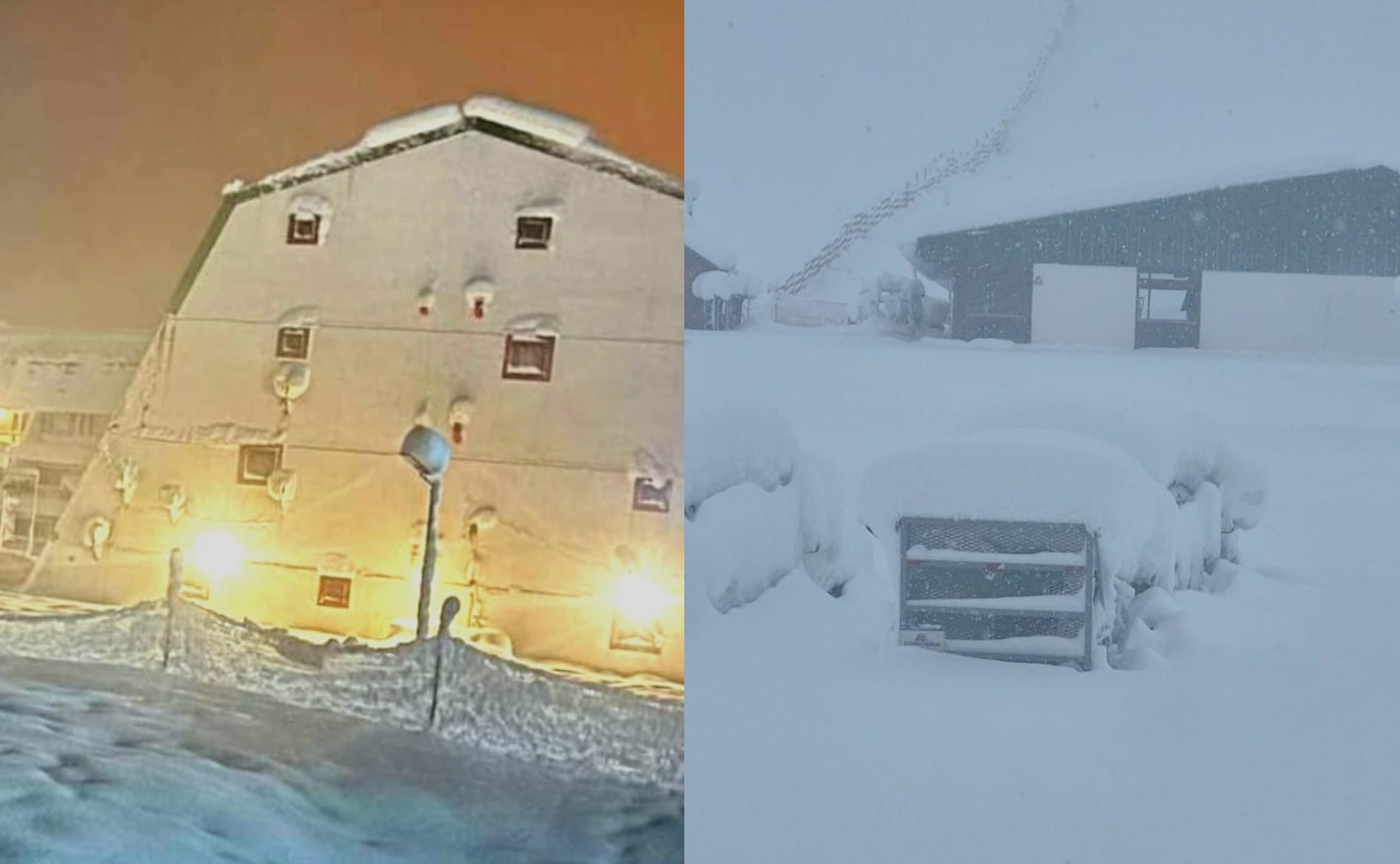 Nevadas en Alta Montaña