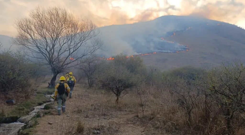 Incendio en Jujuy