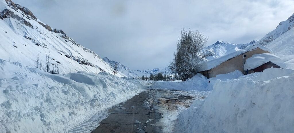 Nevadas en Alta Montaña