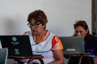 Docentes de San Juan recibieron notebooks se capacitaron en Inteligencia Artificial