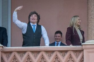Javier Milei en Casa Rosada