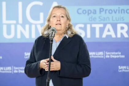 La secretaria de Deportes Adelaida “Laila” Muñiz Olivera Aguirre