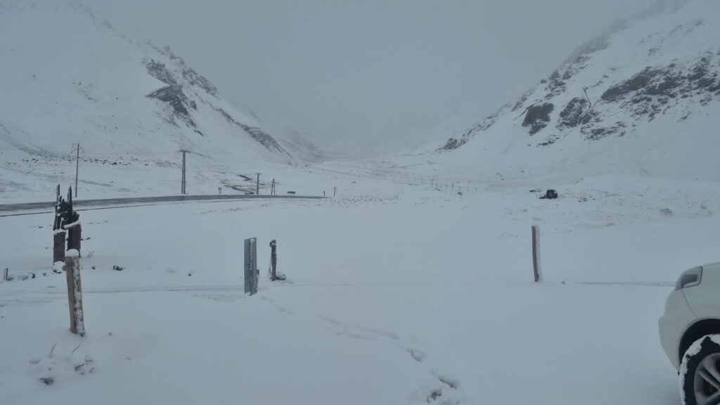Nevadas en Alta Montaña